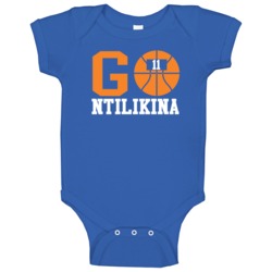 Frank Ntilikina Go New York Basketball Team Fan Sports Baby One Piece Frank Ntilikina Go New York Basketball Team Fan Sports Baby One Piece