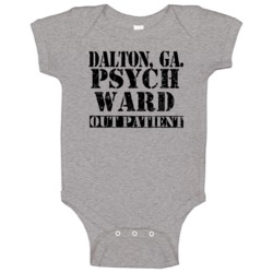 Psych Ward Funny Halloween City Costume Baby One Piece Psych Ward Funny Halloween City Costume Baby One Piece