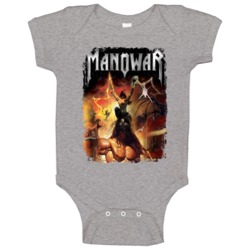 Manowar Heavy Metal Band Music Baby One Piece Manowar Heavy Metal Band Music Baby One Piece