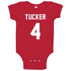 Pj Tucker Jersey Back Houston Basketball Team Fan For Red Baby One Pie Pj Tucker Jersey Back Houston Basketball Team Fan For Red Baby One Pie