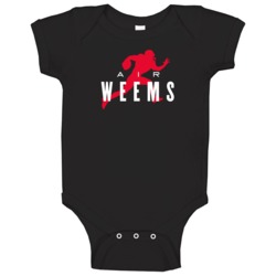 Air Eric Weems Atlanta Football Player Fan Parody Baby One Piece Air Eric Weems Atlanta Football Player Fan Parody Baby One Piece