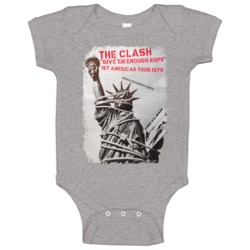 The Clash Give Em Enough Rope Retro Tour Heavy Metal Music Band Baby O The Clash Give Em Enough Rope Retro Tour Heavy Metal Music Band Baby O