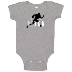Air Kenneth Dixon Baltimore Football Player Fan Parody Baby One Piece Air Kenneth Dixon Baltimore Football Player Fan Parody Baby One Piece