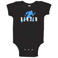 Air Brenton Bersin Carolina Football Player Fan Parody Baby One Piece Air Brenton Bersin Carolina Football Player Fan Parody Baby One Piece