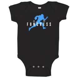 Air Devin Funchess Carolina Football Player Fan Parody Baby One Piece Air Devin Funchess Carolina Football Player Fan Parody Baby One Piece