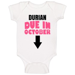 Due In October Last Name Maternity Baby One Piece Due In October Last Name Maternity Baby One Piece