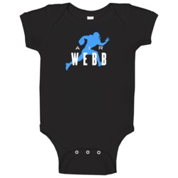 Air Joe Webb Carolina Football Player Fan Parody Baby One Piece Air Joe Webb Carolina Football Player Fan Parody Baby One Piece