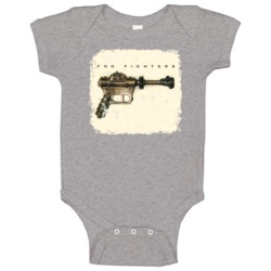 Foo Fighters Ray Gun American Rock Band Music Baby One Piece Foo Fighters Ray Gun American Rock Band Music Baby One Piece