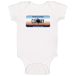 Conway South Carolina Custom Name License Plate Customizable Baby One Conway South Carolina Custom Name License Plate Customizable Baby One