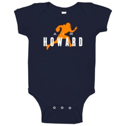 Air Jordan Howard Chicago Football Player Fan Parody Baby One Piece Air Jordan Howard Chicago Football Player Fan Parody Baby One Piece