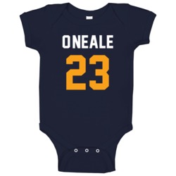 Royce O'neale Jersey Back Utah Basketball Team Fan For Navy Baby One P Royce O'neale Jersey Back Utah Basketball Team Fan For Navy Baby One P
