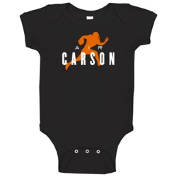 Air Tra Carson Cincinnati Football Player Fan Parody Baby One Piece Air Tra Carson Cincinnati Football Player Fan Parody Baby One Piece