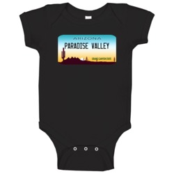 Paradise Valley Arizona Custom City License Plate Customizable Baby On Paradise Valley Arizona Custom City License Plate Customizable Baby On