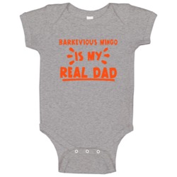 Barkevious Mingo Is My Real Dad Funny Football Cleveland Fan Baby One Barkevious Mingo Is My Real Dad Funny Football Cleveland Fan Baby One