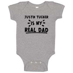 Justin Tucker Is My Real Dad Funny Football Baltimore Fan Baby One Pie Justin Tucker Is My Real Dad Funny Football Baltimore Fan Baby One Pie