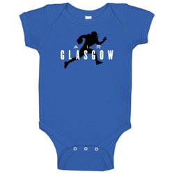 Air Graham Glasgow Detroit Football Player Fan Parody Baby One Piece Air Graham Glasgow Detroit Football Player Fan Parody Baby One Piece