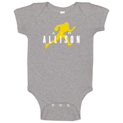 Air Geronimo Allison Green Bay Football Player Fan Parody Baby One Pie Air Geronimo Allison Green Bay Football Player Fan Parody Baby One Pie