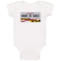 Havre De Grace Maryland Custom City License Plate Customizable Baby On Havre De Grace Maryland Custom City License Plate Customizable Baby On