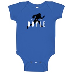 Air Jack Doyle Indianapolis Football Player Fan Parody Baby One Piece Air Jack Doyle Indianapolis Football Player Fan Parody Baby One Piece