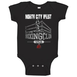 Boxing Club Gym Customizable Baby One Piece Boxing Club Gym Customizable Baby One Piece