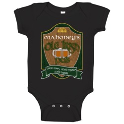 Mahoney's Ole Irish Pub Good St Patricks Day Drinking Surname Baby One Mahoney's Ole Irish Pub Good St Patricks Day Drinking Surname Baby One