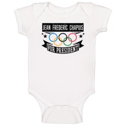 Jean Frederic Chapuis For President France Winter Olympic Athlete Fan Jean Frederic Chapuis For President France Winter Olympic Athlete Fan