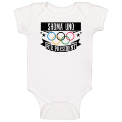 Shoma Uno For President Japan Winter Olympic Athlete Fan Baby One Piec Shoma Uno For President Japan Winter Olympic Athlete Fan Baby One Piec