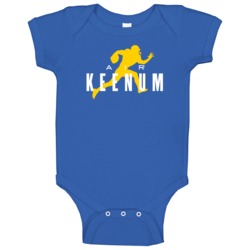 Air Case Keenum Los Angeles Football Player Fan Parody Baby One Piece Air Case Keenum Los Angeles Football Player Fan Parody Baby One Piece