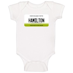 Hamilton Puerto Rico Custom Name License Plate Customizable Baby One P Hamilton Puerto Rico Custom Name License Plate Customizable Baby One P