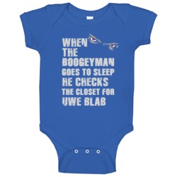 Uwe Blab Boogeyman Dallas Texas Sports Basketball Baby One Piece Uwe Blab Boogeyman Dallas Texas Sports Basketball Baby One Piece