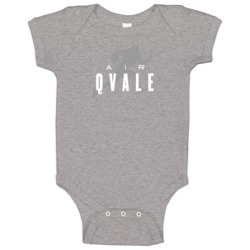 Air Brent Qvale New York Nyj Football Player Fan Parody Baby One Piece Air Brent Qvale New York Nyj Football Player Fan Parody Baby One Piece