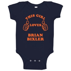 Brian Bixler This Girl Loves Houston Baseball Sports Texas Baby One Pi Brian Bixler This Girl Loves Houston Baseball Sports Texas Baby One Pi