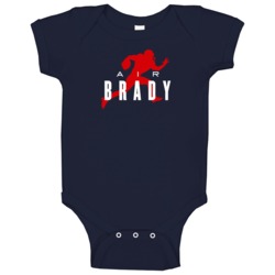 Air Tom Brady New England Football Player Fan Parody Baby One Piece Air Tom Brady New England Football Player Fan Parody Baby One Piece