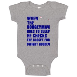 Dwight Gooden Texas Boogeyman Houston Sports Baseball Baby One Piece Dwight Gooden Texas Boogeyman Houston Sports Baseball Baby One Piece