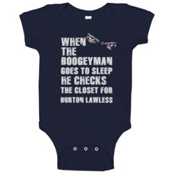 Burton Lawless Boogeyman Dallas Texas Sports Football Baby One Piece Burton Lawless Boogeyman Dallas Texas Sports Football Baby One Piece