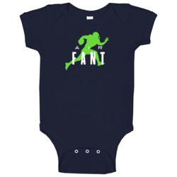Air George Fant Seattle Football Player Fan Parody Baby One Piece Air George Fant Seattle Football Player Fan Parody Baby One Piece
