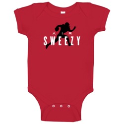 Air Jr Sweezy Tampa Bay Football Player Fan Parody Baby One Piece Air Jr Sweezy Tampa Bay Football Player Fan Parody Baby One Piece