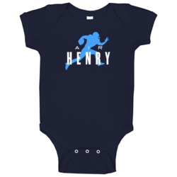 Air Derrick Henry Tennessee Football Player Fan Parody Baby One Piece Air Derrick Henry Tennessee Football Player Fan Parody Baby One Piece