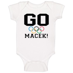 Brooks Macek Germany Go Favorite Athlete Pyeongchang Fan Baby One Piec Brooks Macek Germany Go Favorite Athlete Pyeongchang Fan Baby One Piec