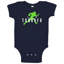 Air Will Tukuafu Seattle Football Player Fan Parody Baby One Piece Air Will Tukuafu Seattle Football Player Fan Parody Baby One Piece