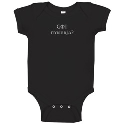 Got Nymeria Game Of Thrones Milk Parody Fan Baby One Piece Got Nymeria Game Of Thrones Milk Parody Fan Baby One Piece