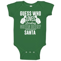 Loves Drinking Beer Funny St Patricks Day Pub Bar Party Drunk Baby One Loves Drinking Beer Funny St Patricks Day Pub Bar Party Drunk Baby One