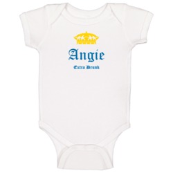 Extra Drunk Funny Custom Name Drinking Party Baby One Piece Extra Drunk Funny Custom Name Drinking Party Baby One Piece