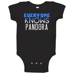 Everyone Knows Pandora Popular Name Baby One Piece Everyone Knows Pandora Popular Name Baby One Piece