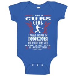 I Am A Chicago C Baseball Girl Born In December Hot Blooded Sports Fan I Am A Chicago C Baseball Girl Born In December Hot Blooded Sports Fan