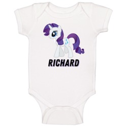 Richard My Little Pony Rarity Children's Tv Show Customizable First Na Richard My Little Pony Rarity Children's Tv Show Customizable First Na