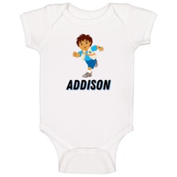 Addison Diego Children's Tv Show Customizable First Name Kids Baby One Addison Diego Children's Tv Show Customizable First Name Kids Baby One