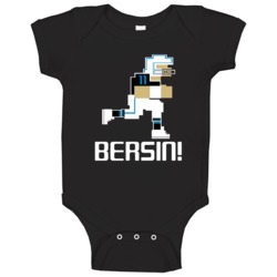 Brenton Bersin # 11 Tecmo Bowl Carolina Football Athlete Fan Baby One Brenton Bersin # 11 Tecmo Bowl Carolina Football Athlete Fan Baby One