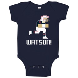 Deshaun Watson # 4 Tecmo Bowl Houston Football Athlete Fan Baby One Pi Deshaun Watson # 4 Tecmo Bowl Houston Football Athlete Fan Baby One Pi