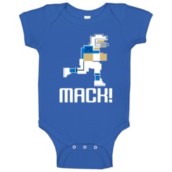 Marlon Mack # 25 Tecmo Bowl Indianapolis Football Athlete Fan Baby One Marlon Mack # 25 Tecmo Bowl Indianapolis Football Athlete Fan Baby One